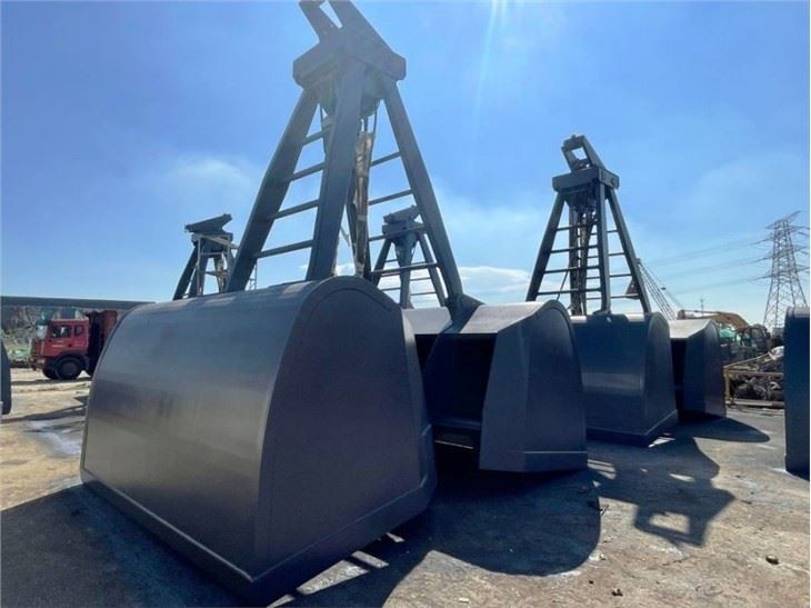 27 M³ Mechanical Grab Bucket, Clamshell Vessel Grabs For Sale